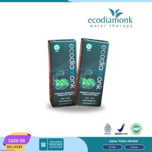 [PAKET 2 BOTOL] Jamu Tetes Herbal Ecodiamonk
