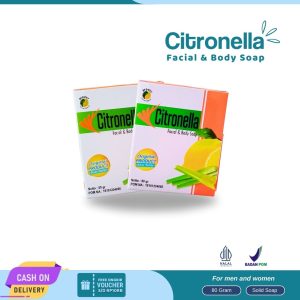 Paket 2 Pcs Sabun Citronella 80 Gram