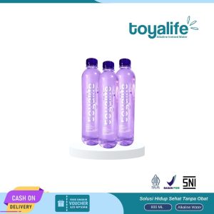 [ECER 3 BOTOL] Toyalife Air Minum Alkali pH 9,6