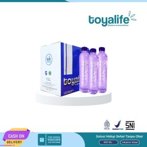 [PAKET 12 DUS] Toyalife Air Minum Alkali pH 9,6